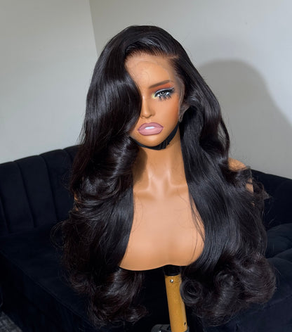 RAW SUPER DOUBLE DRAWN 13*6 HD FRONTAL WIG